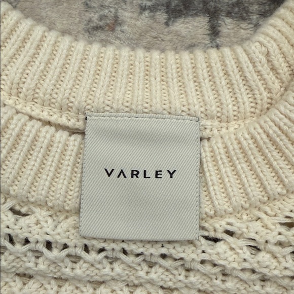 Varley Cream Knit Sweater - Picture 2 of 3